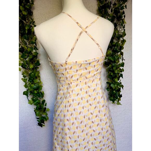 Vintage GAP Y2k Cotton Spaghetti Strap Mini dress Size 4 - Picture 7 of 10
